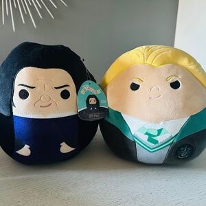 NWT 10" Malfoy and Severus Snape Squishmallow Plushies